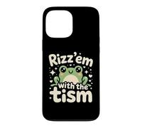 Carcasa para iPhone 13 Pro MAX Rizz Em' with The Tism Awesome Autism Aware Charming Teas