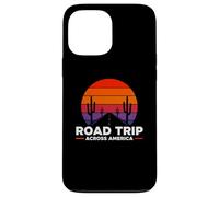 Carcasa para iPhone 13 Pro MAX Road Trip America Family Trip 50 State Borders USA America