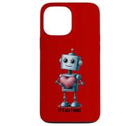 Carcasa para iPhone 13 Pro MAX Robot with a Big Heart, Graphic