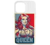 Carcasa para iPhone 13 Pro MAX Rojo Sonja Frank Cho Propaganda Icono Redhead Cruzada Queens