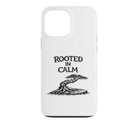 Carcasa para iPhone 13 Pro MAX Rooted in Calm Camisa Divertida de jardinería Zen