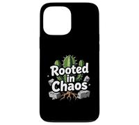 Carcasa para iPhone 13 Pro MAX Rooted in Chaos Funny Cactus Gardener Graphic