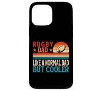 Carcasa para iPhone 13 Pro MAX Rugby Dad Like A Normal Dad But Cooler - Funny Father's Day