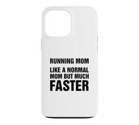 Carcasa para iPhone 13 Pro MAX Running Mom Funny Womens Fitness Saying Jogging