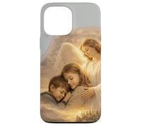 Carcasa para iPhone 13 Pro MAX Salmo 91:4-6 Cita de la Biblia Espiritual de protección del ángel
