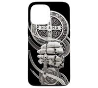 Carcasa para iPhone 13 Pro MAX San Benito, Medalla de San Benito