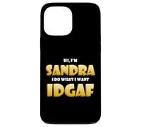 Carcasa para iPhone 13 Pro MAX Sandra Joke Idgaf Meme Cute Halloween Costume For Sandras