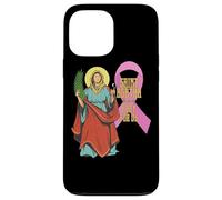 Carcasa para iPhone 13 Pro MAX Santa Agatha Cáncer de Mama Cinta Patrona Santa Enfermeras Católica