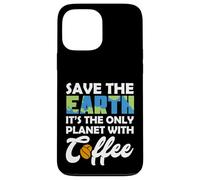 Carcasa para iPhone 13 Pro MAX Save Earth The Only Planet with Coffee Earth Day
