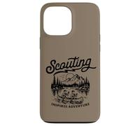 Carcasa para iPhone 13 Pro MAX Scouting Inspires Adventure Canoe Outdoors Retro Scouts