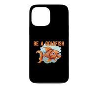 Carcasa para iPhone 13 Pro MAX Sé un pez Dorado El Animal más Feliz de la Tierra
