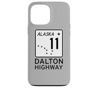 Carcasa para iPhone 13 Pro MAX Señal de Carretera de Alaska, Ruta 11, de Dalton Highway