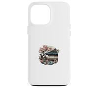 Carcasa para iPhone 13 Pro MAX Serene Tea House - Gráfico Tradicional de Cultura Japonesa - S26