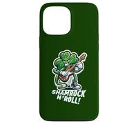 Carcasa para iPhone 13 Pro MAX Shamrock n' Roll Divertido Juego de Palabras de trébol del día de San Patricio