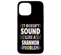 Carcasa para iPhone 13 Pro MAX Shannon Personalized Women's Gift Custom Shannon
