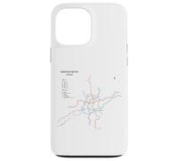 Carcasa para iPhone 13 Pro MAX Shenyang China Train Line Railway - Souvenir Route Map