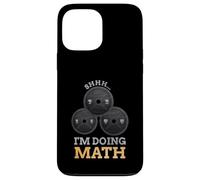 Carcasa para iPhone 13 Pro MAX Shhh I'm Doing Matemáticas Fitness Levantamiento de Pesas Entrenamiento de Entrenamiento