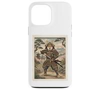 Carcasa para iPhone 13 Pro MAX Shiba Inu Samurai Ukiyo-e Arte Japonés