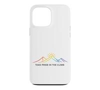 Carcasa para iPhone 13 Pro MAX Siéntete Orgulloso de la Escalada Rainbow Mountain Hiking
