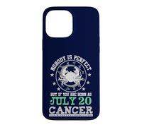 Carcasa para iPhone 13 Pro MAX Signo del Zodiaco Cáncer Julio 20 Horóscopo Astrología Cumpleaños
