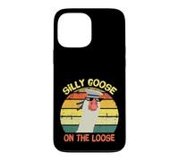 Carcasa para iPhone 13 Pro MAX Silly Goose On The Loose Funny Saying Vintage