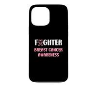 Carcasa para iPhone 13 Pro MAX Simple Woman Fighting Ribbon Fighter Breast Cancer Awarenes