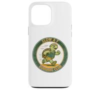 Carcasa para iPhone 13 Pro MAX Slow A.F. AF Running Club Turtle Runner Retro Funny Running