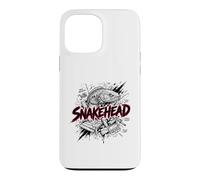 Carcasa para iPhone 13 Pro MAX Snakehead Predator Jungle Swamp Pescador