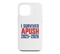 Carcasa para iPhone 13 Pro MAX Sobreviví Apush 2025-2026 Ap Historia de EE. UU. Sobreviví a Apush