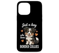 Carcasa para iPhone 13 Pro MAX Solo un Chico Que ama a los Border Collies