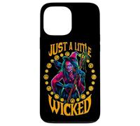 Carcasa para iPhone 13 Pro MAX Solo un pequeño Truco o Regalo Divertido para Brujas de Halloween