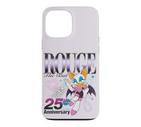 Carcasa para iPhone 13 Pro MAX Sonic The Hedgehog Rouge 25th Anniversary Distressed