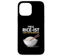Carcasa para iPhone 13 Pro MAX Soy un arroz, no Puedo Vivir sin el Dicho Filipino de arroz