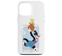 Carcasa para iPhone 13 Pro MAX Space Jam: A New Legacy Tweety and Sylvester