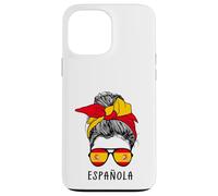 Carcasa para iPhone 13 Pro MAX Spanish Española Girl Spanish Heritage Spain Flag