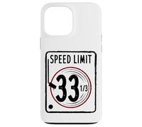 Carcasa para iPhone 13 Pro MAX Speed Limit 33 1/3 RPM Vinyl Registro Álbum de Música DJ