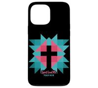 Carcasa para iPhone 13 Pro MAX Spirit Lead Me Salmo 143:10 Cruz Cristiana Fe Cristiana