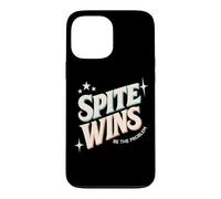 Carcasa para iPhone 13 Pro MAX Spite Wins Be The Problem Funny Sarcastic Retro Cita Humor
