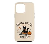 Carcasa para iPhone 13 Pro MAX Spooky Biscuit Bakery Black Cat Hornear Humor Humor Estado de ánimo