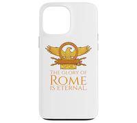 Carcasa para iPhone 13 Pro MAX SPQR - La Gloria de Roma es eterna - Águila Romana