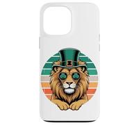 Carcasa para iPhone 13 Pro MAX St. Patrick's Day Irish Lion Shamrock Pride