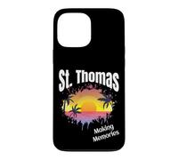 Carcasa para iPhone 13 Pro MAX St Thomas Making Memories Matching Familia Vacaciones Playa