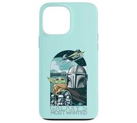 Carcasa para iPhone 13 Pro MAX Star Wars: The Mandalorian and Grogu Galaxy's Most Wanted