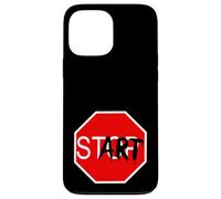 Carcasa para iPhone 13 Pro MAX Stop Start Graffiti Design Statement Motivation Gym