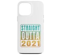 Carcasa para iPhone 13 Pro MAX Straight Outta 2021 Classic Birth of Birthday Years Retro