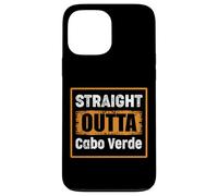Carcasa para iPhone 13 Pro MAX Straight Outta Cabo Verde Retro Envejecido Vintage Humor