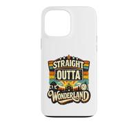 Carcasa para iPhone 13 Pro MAX Straight Outta Wonderland Vintage Retro Funny Fantasy Cita