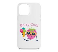 Carcasa para iPhone 13 Pro MAX Strawberry Berry Cool Summer Icecream