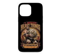 Carcasa para iPhone 13 Pro MAX Strongman It's A Calling I Move Heavy Things Stones Lifting