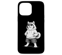 Carcasa para iPhone 13 Pro MAX Sudadera con Capucha para Perro con Gafas de Sol Urban Shiba
